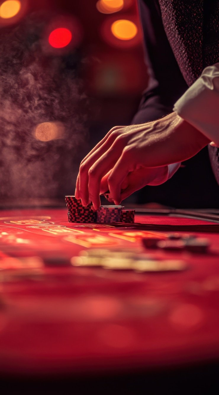 Live blackjack table at Nolimit City studio